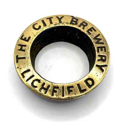 The City Brewery Lichfield Brass collar