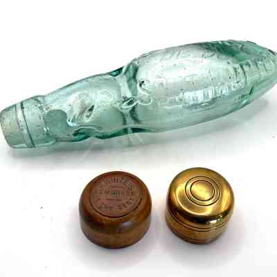 CODD Bottle with marble and Bottle Openers