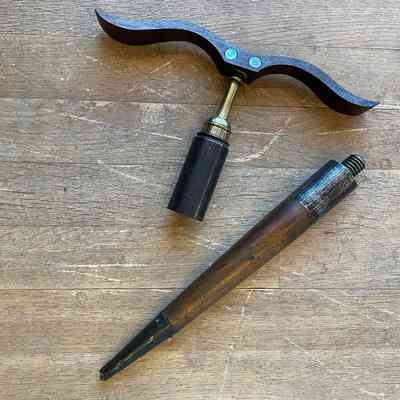 Hand Operated lark Lure apart