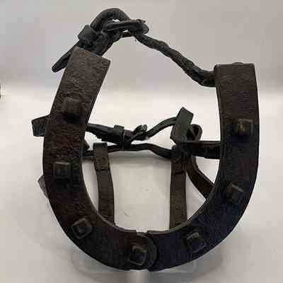 The bottom of the snow shoe