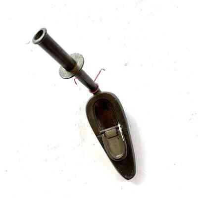 The Gibson spoon showing the opening for adding the medicine.