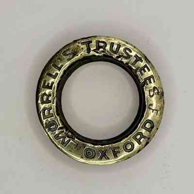 Brass Beer Barrel Collar-Morrells Oxford