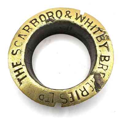 The Scarborough & Whitby Breweries Brass collar
