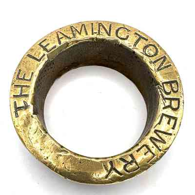 The Leamington Brewery Brass collar