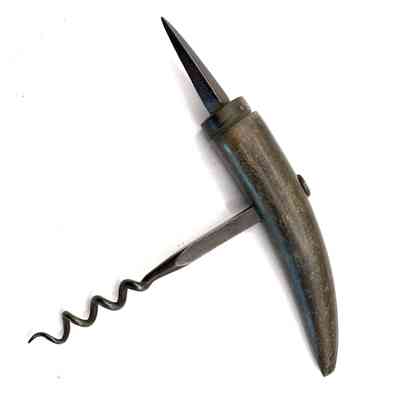 Horn Handle Corkscrew with Spike
