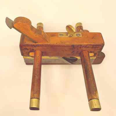 Fillister Plough Plane, Wood & Brass