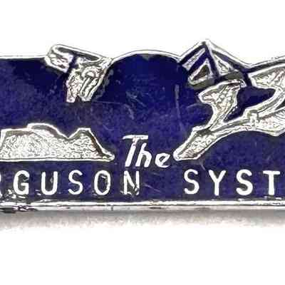 THE FERGUSON SYSTEM PROMOTIONAL ENAMEL PIN BADGE