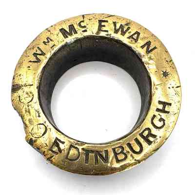 W McEwan Brass collar