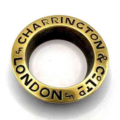 Charrington & Co Ltd. Brass collar