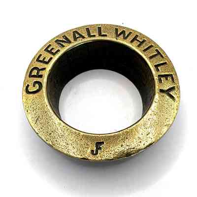 Greenall Whitley brass collar