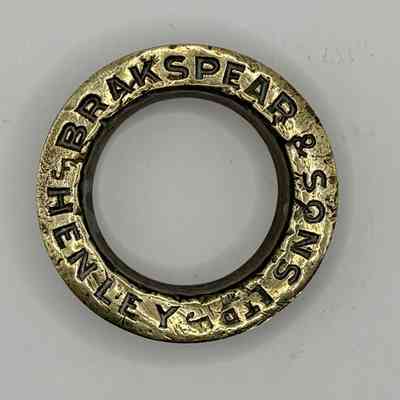 Brass Beer Barrel Collar - Brakspear & Sons Ltd