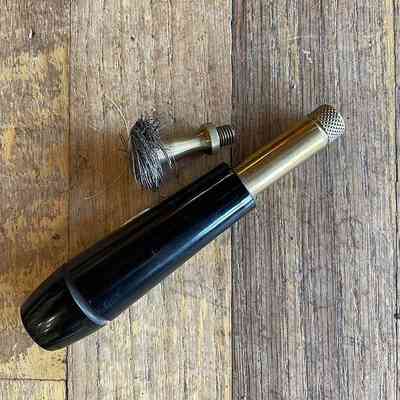 Gun cleaning brush - with wire head removed