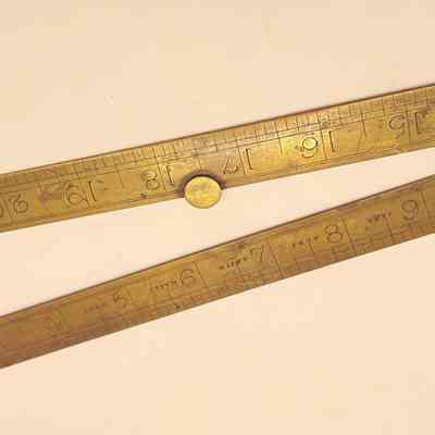 Brass Measure/Ruler