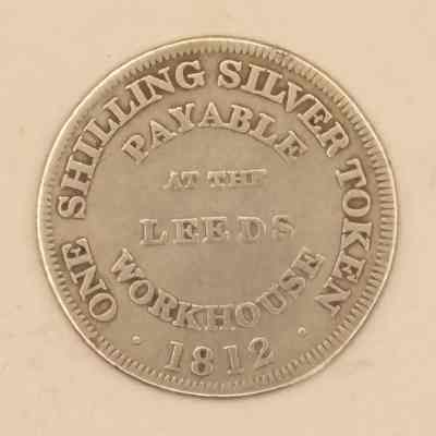 Leeds Workhouse Token 1812 One Shilling