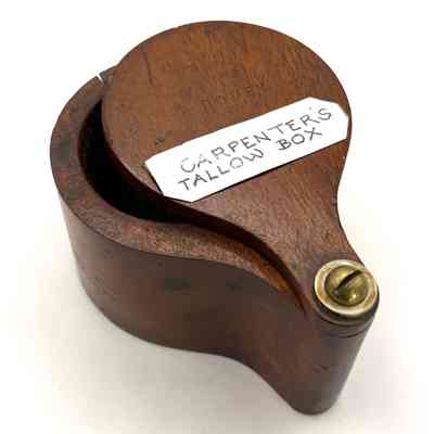 Carpenters Tallow box