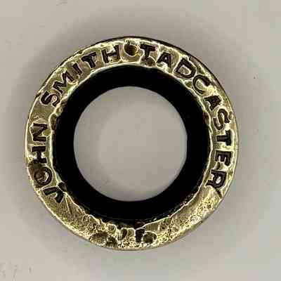 Brass Beer Barrel Collar - John Smith Tadcaster