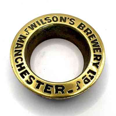 Wilsons Brewery Manchester Brass collar