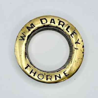 W. M. Darley Beer Barrel Brass