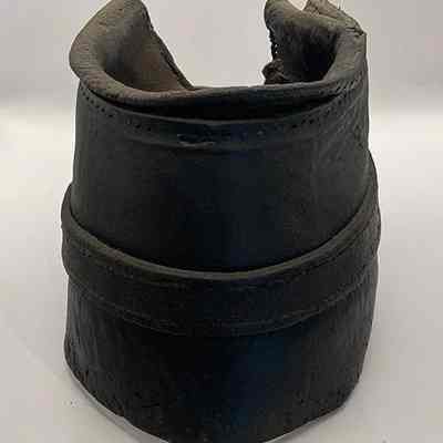 Leather ankle band