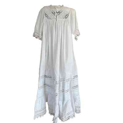 Baby's Christening dress back