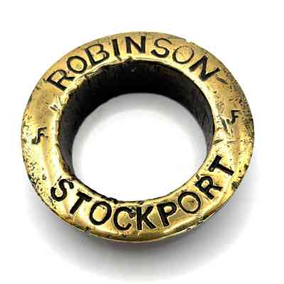 Robinson Brewery Stockport Brass Collar