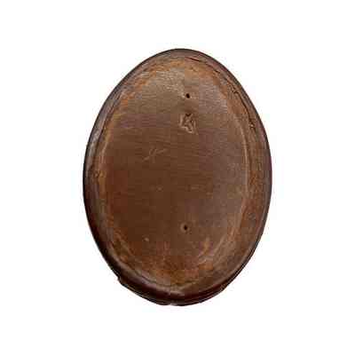 Bottom of goat boot with No. 4 visible