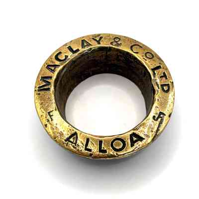 Maclay & Co Ltd Alloa brass collar