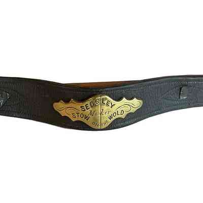 Nose band for heavy horse