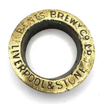 Bents Brewery Liverpool Brass collar