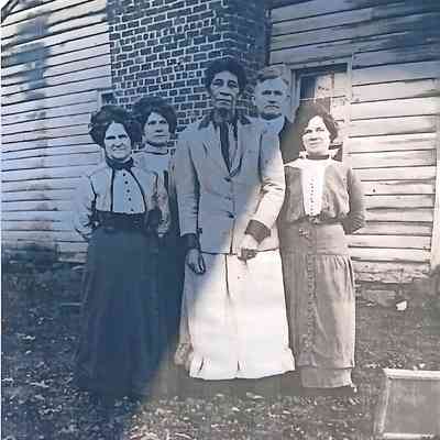 Aunt Emeline and Dr. E.A. Halls Children