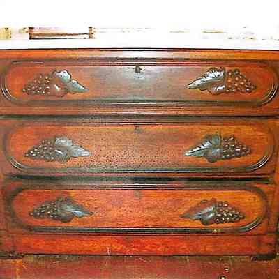 Drawers with Marble Top