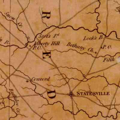 Map Showing "Fifth Creek" region