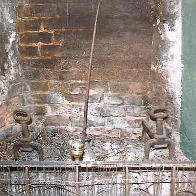 Fireplace Grate and Andirons