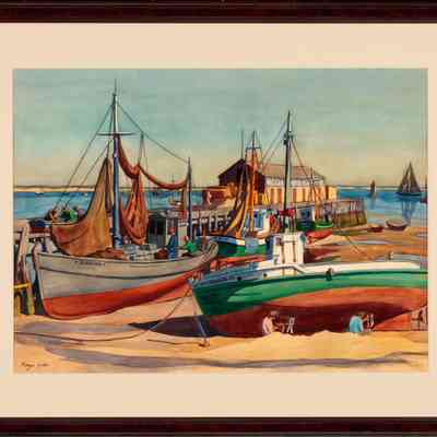 Boats at Higgins Wharf