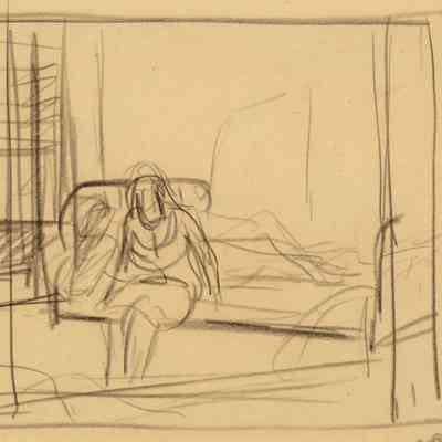 Recto: Study for Summer in the City (no. 2 of 3); Verso: Study for Summer in the City (no. 3 of 3)