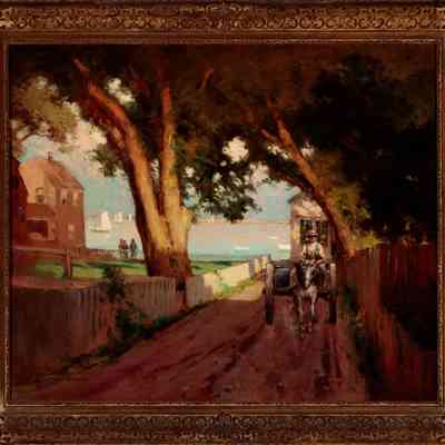 Horse and Carriage on Nickerson Street