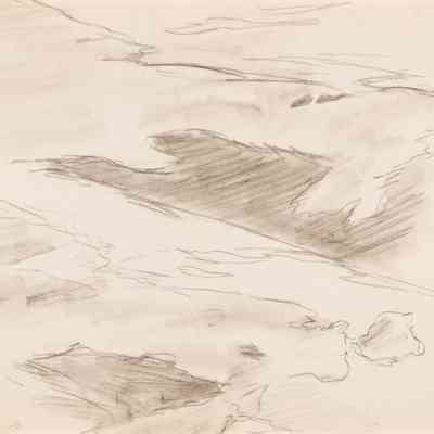 Recto: Untitled (Study of Clouds); Verso: Untitled (Study of Clouds)