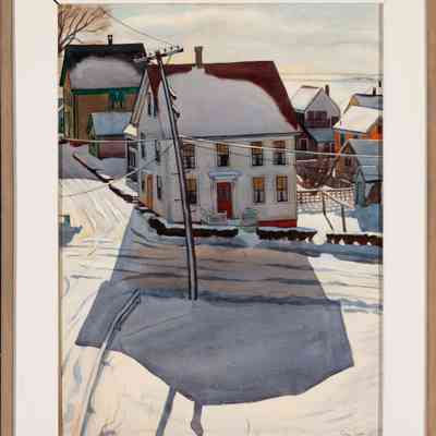 Bradford and Dyer Street House, Winter