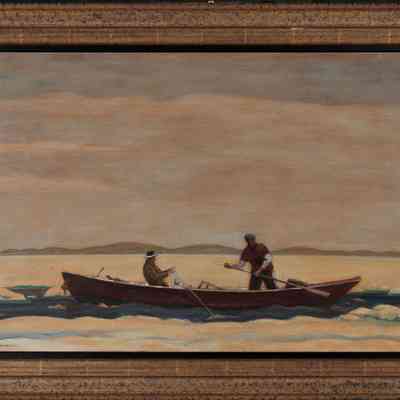 Ice in Provincetown Harbor