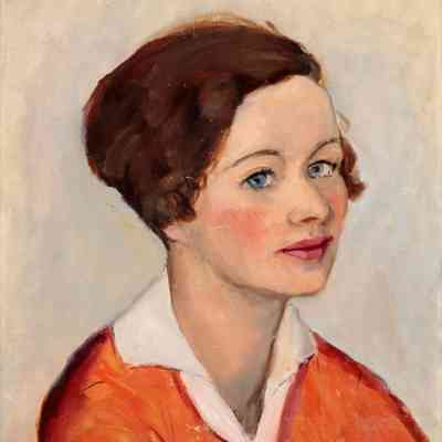 Untitled (Portrait of a Woman with Brown Hair)