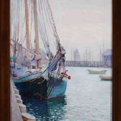 A Gray Day, Provincetown (Higgins Lumber Wharf)