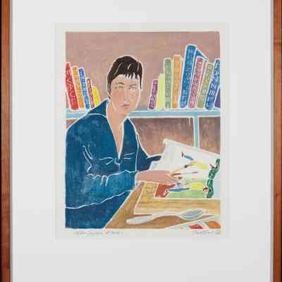 Edna Hopkins at Work