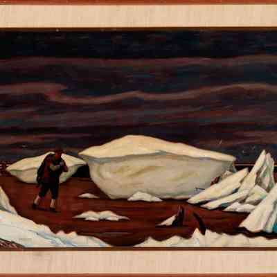 Ice in Provincetown Harbor