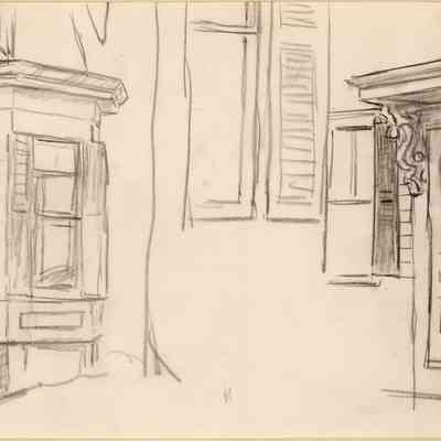 Untitled (Architectural Studies for Cape Cod Morning)