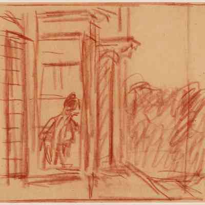 Recto: Study for Cape Cod Morning (no. 2 of 4) Verso: Study for Cape Cod Morning (no. 3 of 4)