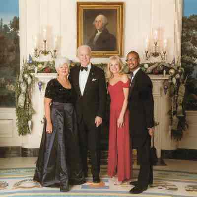 Grace Napolitano with Joe and Jill Biden