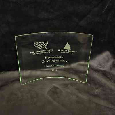Glass Award, Humane Society of the United States & Humane Society Legislative Fund