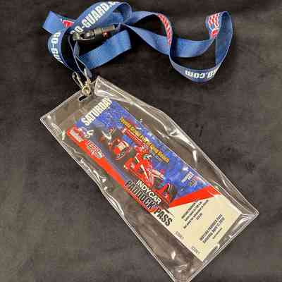 Ticket and Lanyard, Toyota Grand Prix, 2010