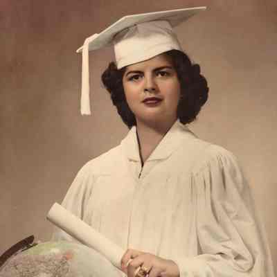 Photograph of Grace Napolitano, High School Graduation