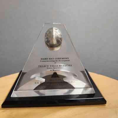 Plastic Award Statue, U.S. Dept. of Housing and Urban Development